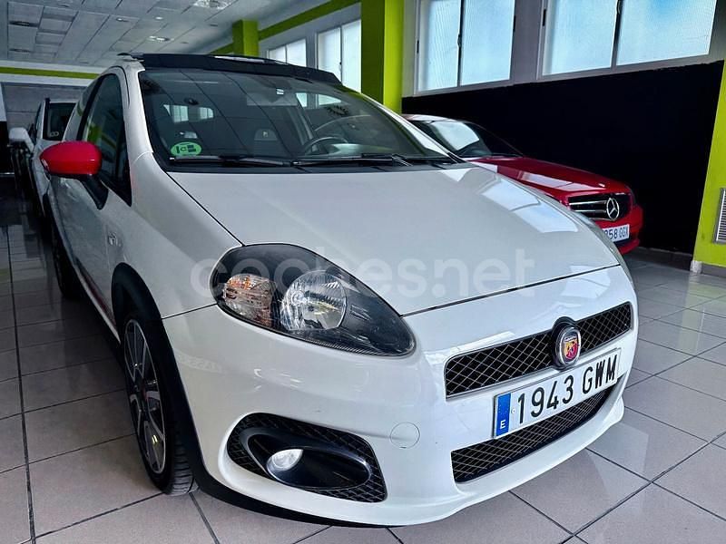 Usado Abarth Grande Punto 155 CV (114 kW) 2010 Blanco Utilitario
