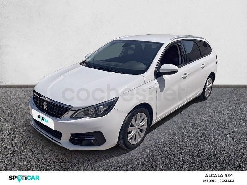 Usado Peugeot 308 SW Style 130 CV (95 kW) 2020 Blanco Familiar