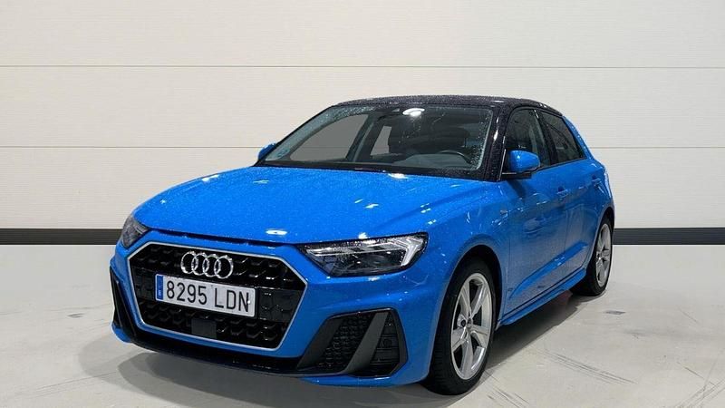 Usado Audi A1 Sportback S-Line 116 CV (85 kW) 2019 Azul Utilitario