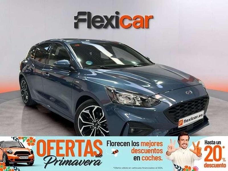 Usado Ford Focus ST-Line 125 CV (91 kW) 2022 Azul Utilitario