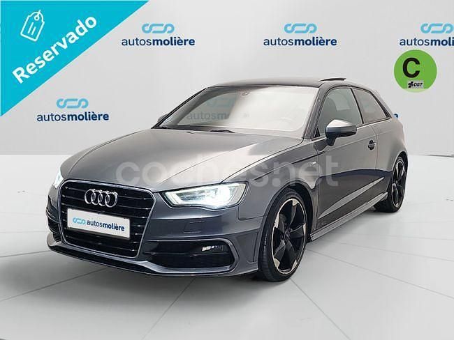 Gris / plata Usado 2015 Audi A3 S-Line Berlina | 10.890 € (Super precio) - Imagen 1/4