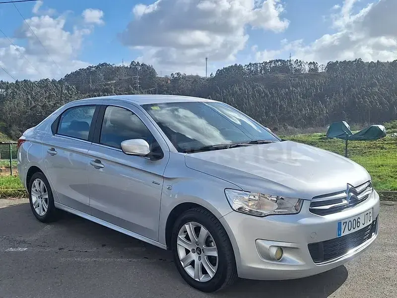 Usado Citroën C-Elysee I Seduction 100 CV (73 kW) 2016 Gris / plata Berlina