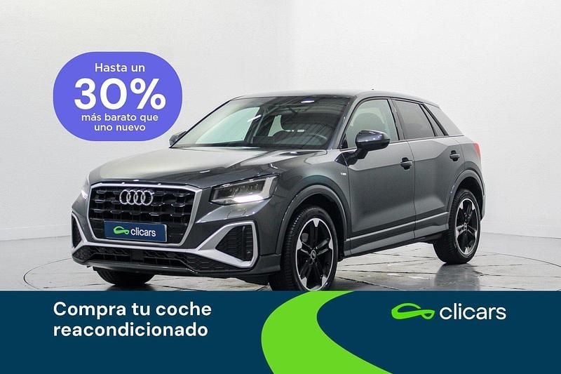 Gris Usado 2022 Audi Q2 S-Line SUV | 21.990 € (Precio justo) - Imagen 1/4