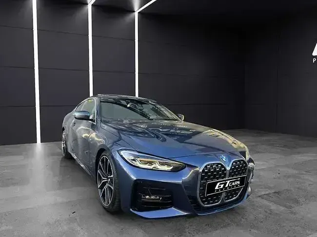 Usado BMW 420 184 CV (135 kW) 2021 Azul Coupe