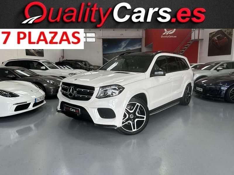 Blanco Usado 2018 Mercedes GLS350 SUV | 49.400 € (Precio justo) - Imagen 1/3