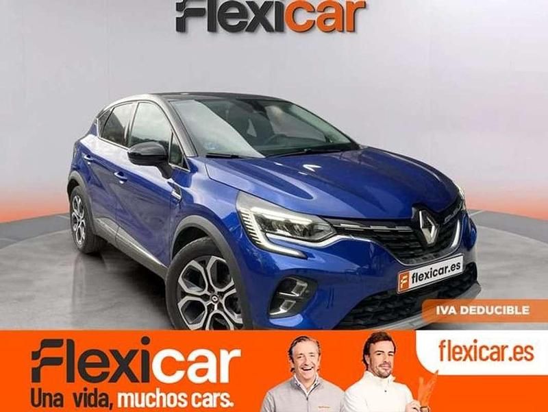 Azul Usado 2022 Renault Captur Techno SUV | 18.490 € (Precio justo) - Imagen 1/4
