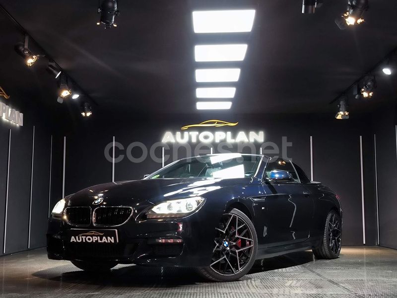Azul Usado 2014 BMW 640 Cabriolet Descapotable | 24.490 € (Super precio) - Imagen 1/4