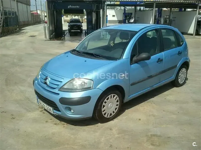 Usado Citroën C3 70 CV (51 kW) 2008 Azul Berlina