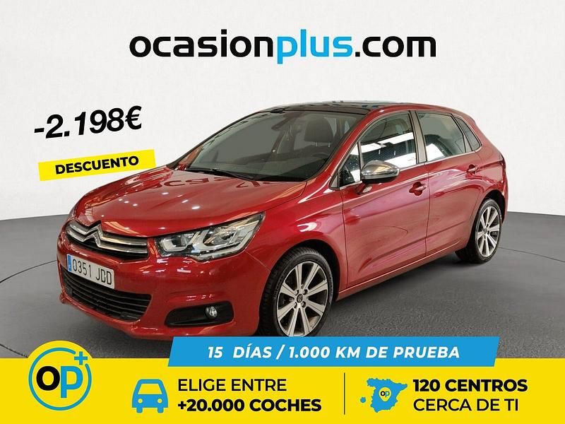 Usado Citroën C4 Feel 131 CV (96 kW) 2015 Rojo Utilitario