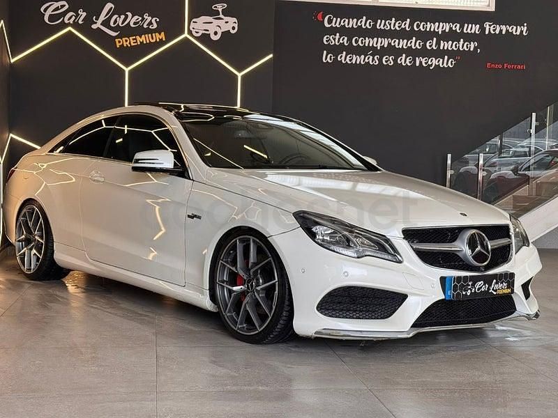 Usado Mercedes E350 252 CV (185 kW) 2014 Blanco Coupe