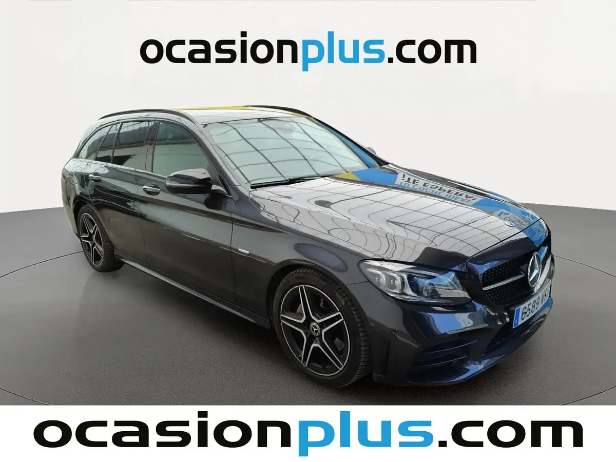 Usado Mercedes C220 AMG 194 CV (142 kW) 2021 Gris Familiar