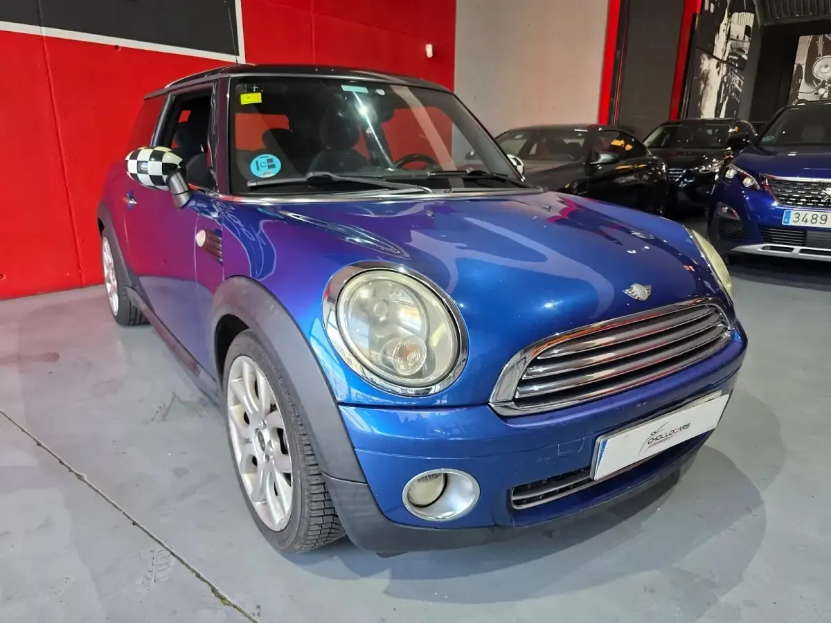 Usado Mini Cooper D 110 CV (80 kW) 2007 Azul Utilitario