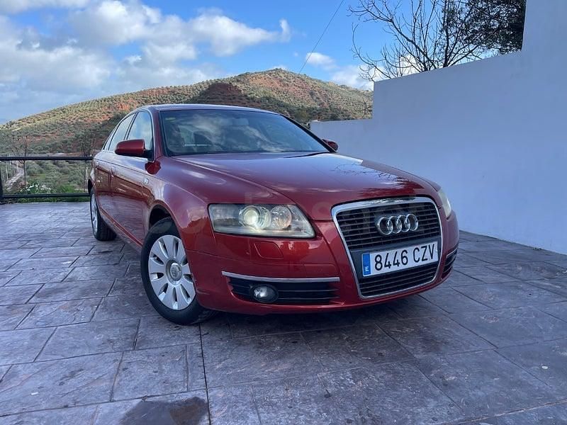Usado Audi A6 177 CV (130 kW) 2004 Granate Berlina