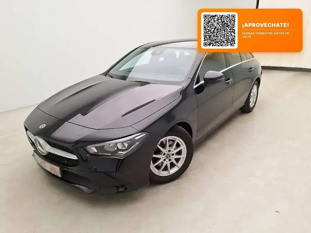 Usado Mercedes CLA180 136 CV (100 kW) 2021 Negro Coupe