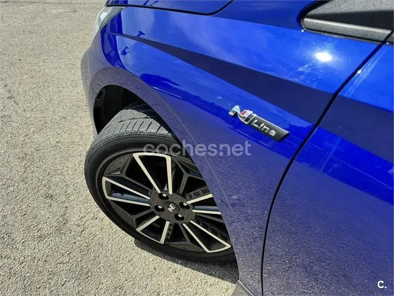 Usado Hyundai i20 N Line 100 CV (73 kW) 2022 Azul Utilitario