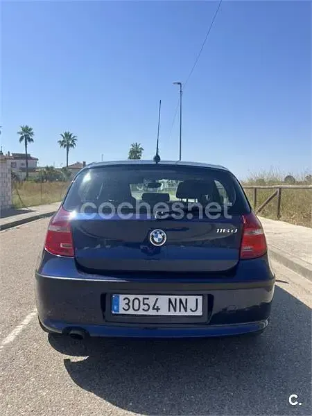 Usado BMW 116 Comfort Edition 115 CV (84 kW) 2011 Azul Utilitario