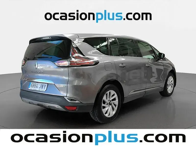 Usado Renault Espace Zen 130 CV (95 kW) 2017 Gris / plata Monovolumen