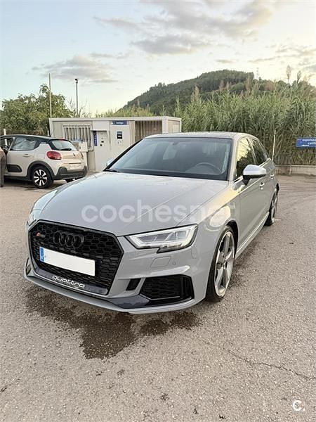 Gris / plata Usado 2019 Audi RS3 Berlina | 34.500 € (Buen precio) - Imagen 1/4