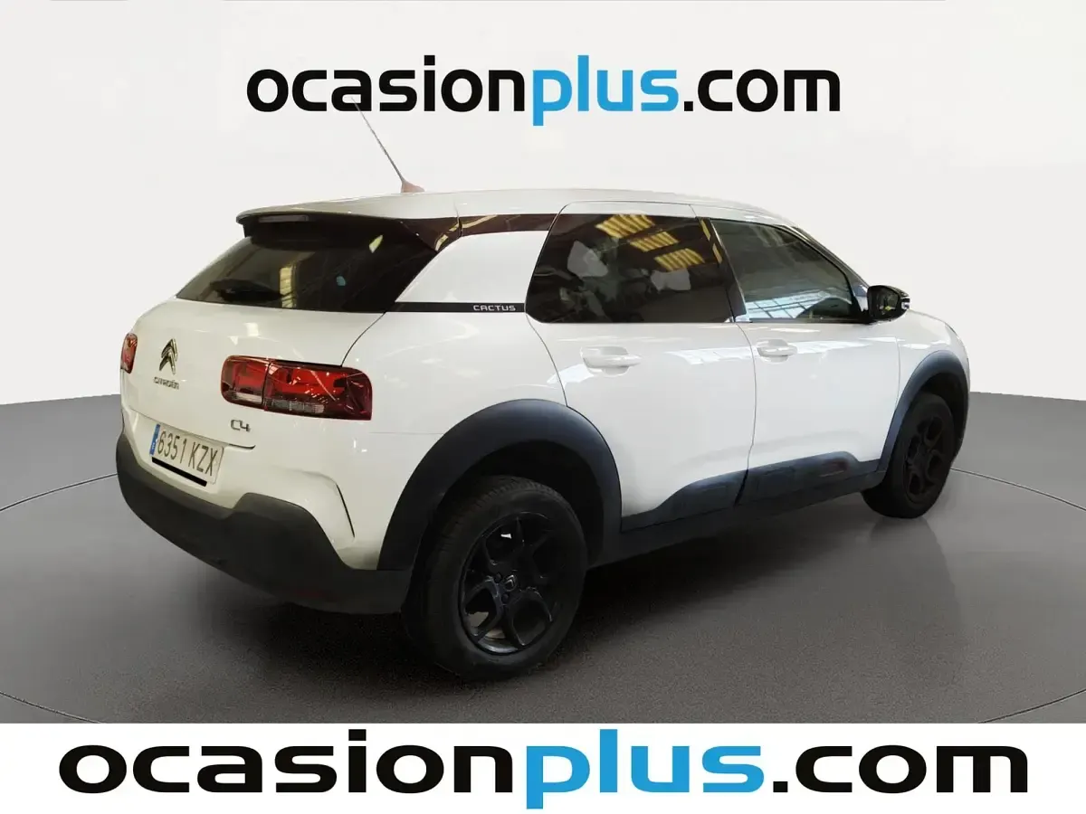 Usado Citroën C4 Cactus Feel 110 CV (80 kW) 2019 Blanco Utilitario
