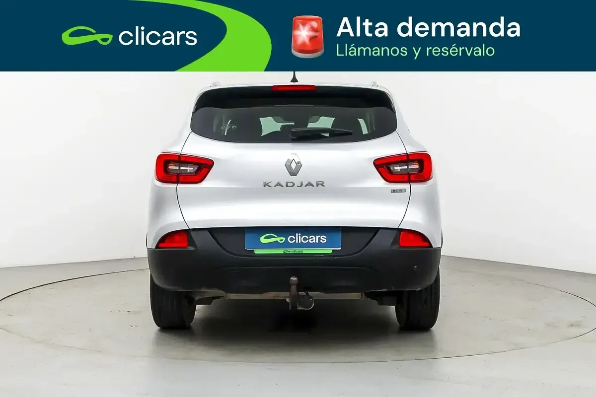 Usado Renault Kadjar 110 CV (80 kW) 2017 Gris / plata SUV