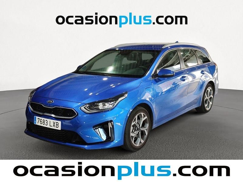 Azul Usado 2022 Kia Ceed Familiar | 21.682 € (Precio justo) - Imagen 1/4