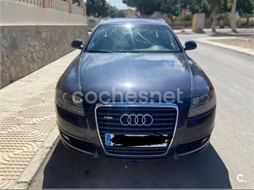 Usado Audi A6 S-Line 190 CV (139 kW) 2010 Azul Familiar