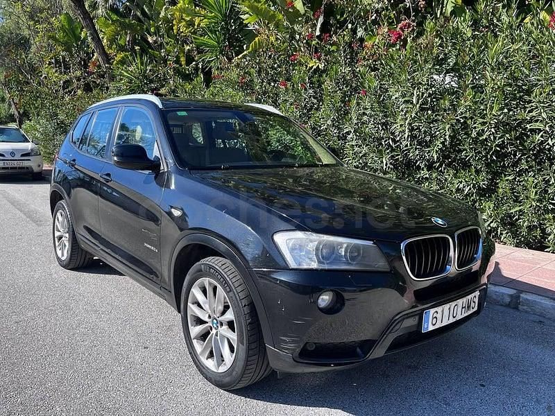 Usado BMW X3 184 CV (135 kW) 2012 Negro SUV