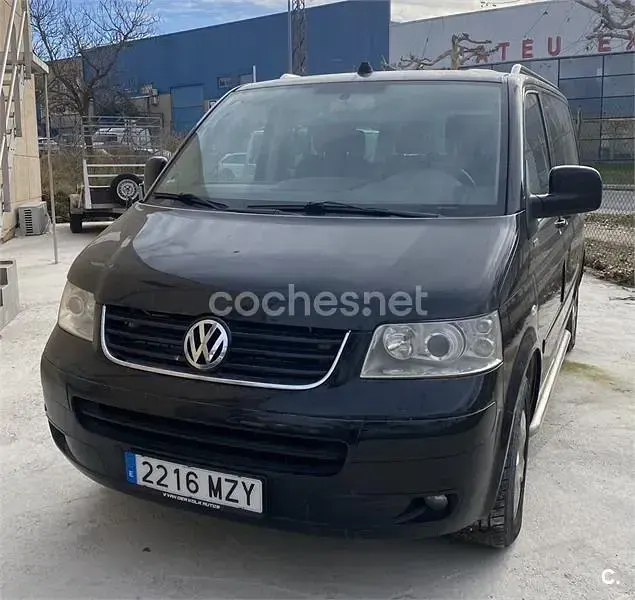Usado VW Multivan 174 CV (127 kW) 2008 Negro Monovolumen