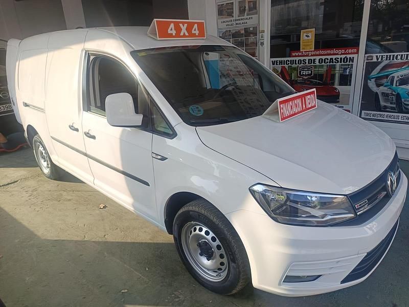 Blanco Usado 2019 VW Caddy Maxi Business Monovolumen | 14.500 € (Un poco caro) - Imagen 1/4