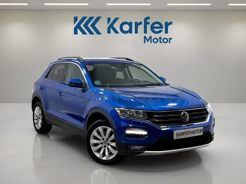 Usado VW T-Roc Advance 150 CV (110 kW) 2021 Azul SUV