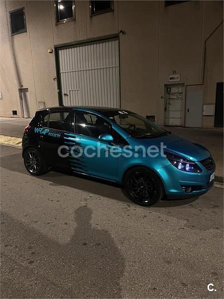 Usado Opel Corsa Enjoy 90 CV (66 kW) 2008 Negro Utilitario