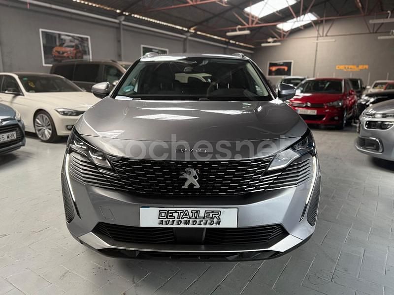 Gris / plata Usado 2021 Peugeot 3008 Allure SUV | 20.900 € (Caro) - Imagen 1/4