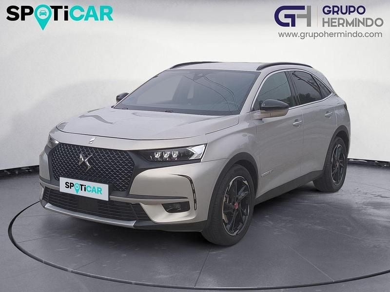 Usado DS Automobiles DS7 Crossback Performance 225 CV (165 kW) 2021 Gris / plata SUV