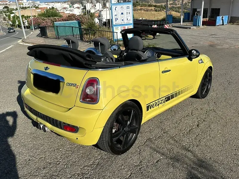 Usado Mini Cooper S Cabriolet 175 CV (128 kW) 2009 Amarillo Descapotable