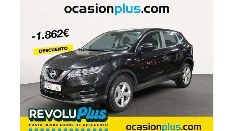 Negro Usado 2021 Nissan Qashqai Acenta SUV | 18.628 € (Super precio) - Imagen 1/4