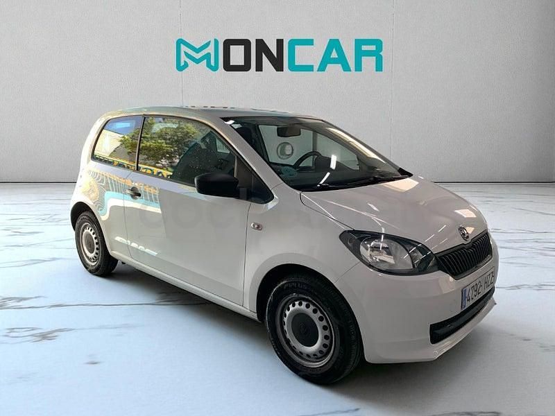 Usado Skoda Citigo Active 60 CV (44 kW) 2014 Blanco Utilitario