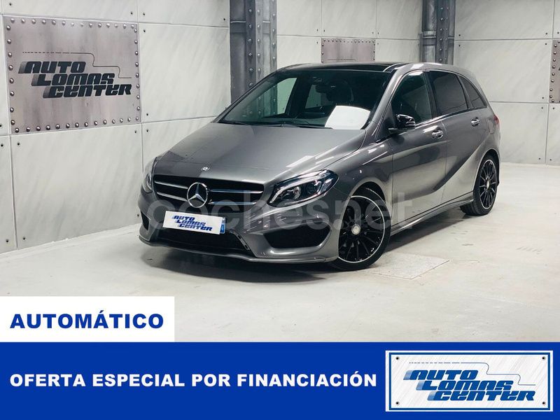 Gris / plata Usado 2016 Mercedes B200 AMG line Monovolumen | 22.490 € - Imagen 1/4