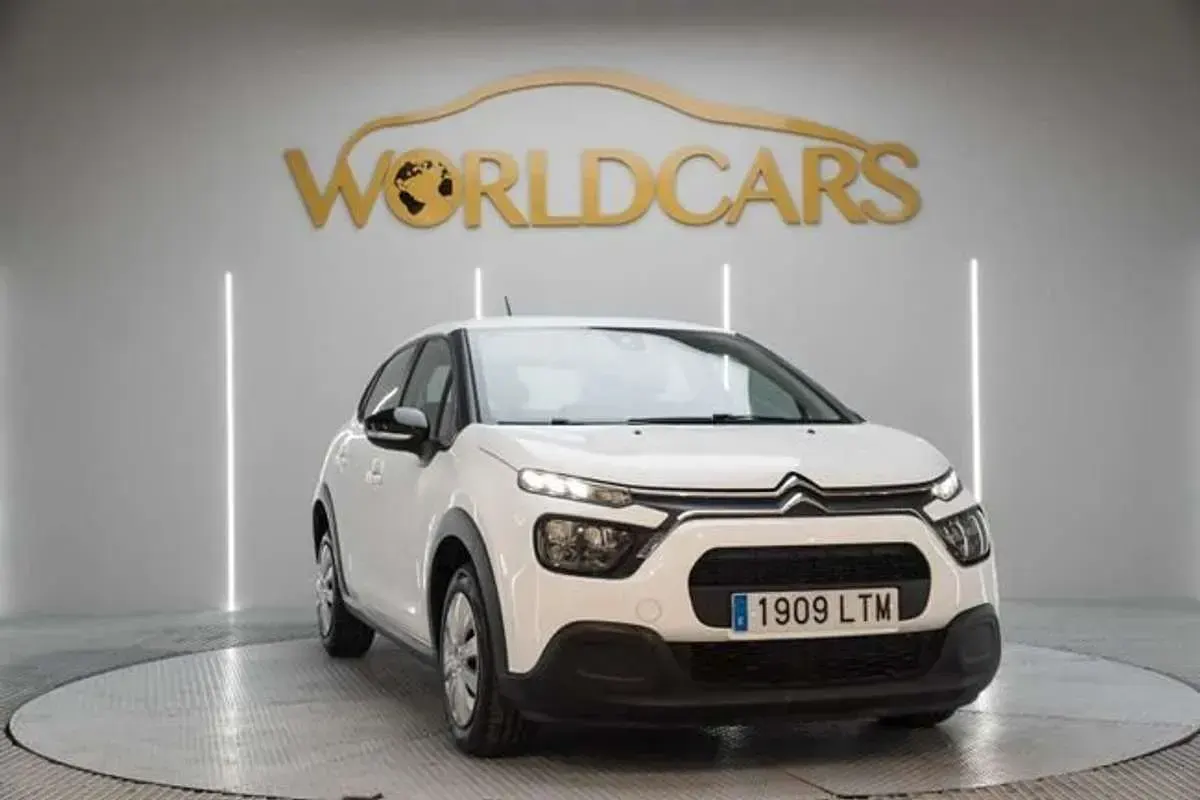 Usado Citroën C3 Live 99 CV (72 kW) 2021 Blanco Utilitario