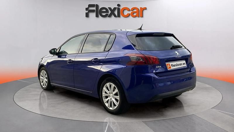 Usado Peugeot 308 Style 131 CV (96 kW) 2020 Azul Berlina