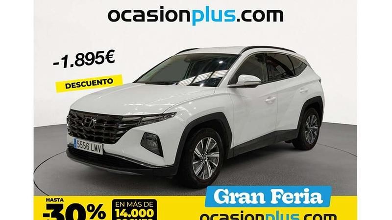 Blanco Usado 2021 Hyundai Tucson SUV | 18.955 € (Buen precio) - Imagen 1/4
