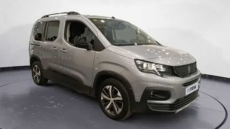Usado Peugeot Rifter Allure 131 CV (96 kW) 2021 Gris Monovolumen