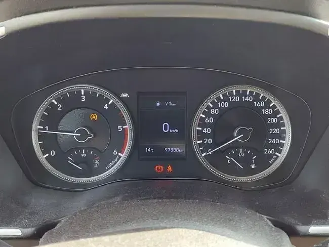 Usado Hyundai Santa Fe 200 HP (147 kW) 2020 Azul SUV