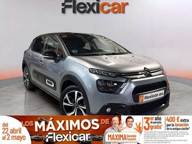 Usado Citroën C3 Feel 83 HP (61 kW) 2021 Cinzento Citadino