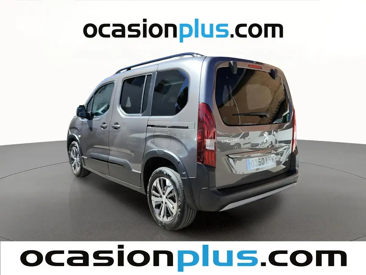 Usado Peugeot Rifter GT-line 131 CV (96 kW) 2020 Gris Monovolumen