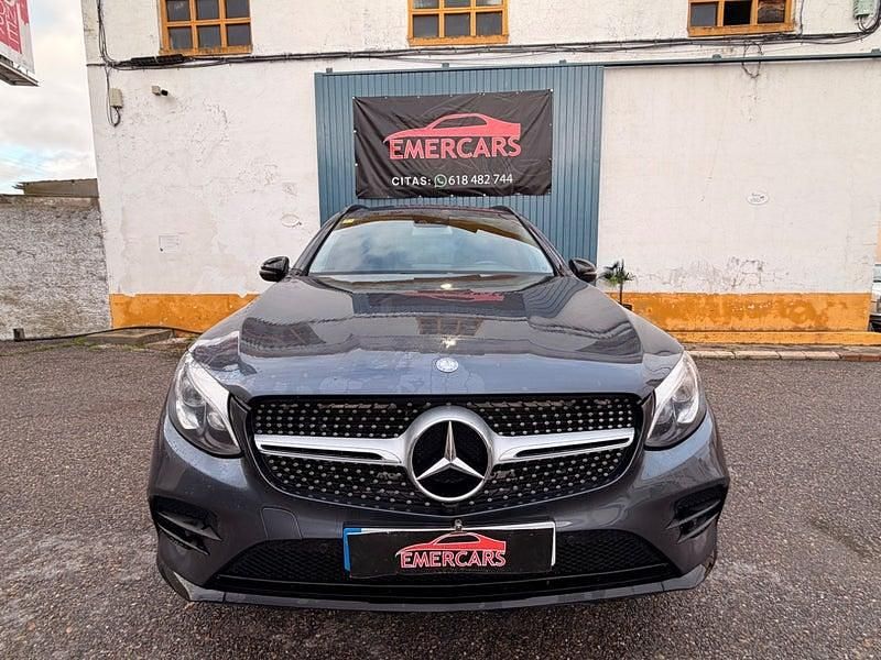 Usado Mercedes GLC250 AMG line 204 CV (150 kW) 2015 Gris / plata SUV