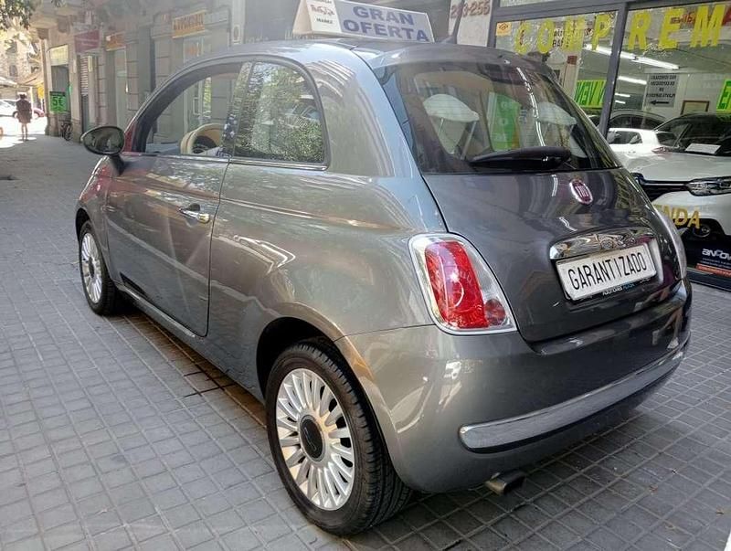 Usado Fiat 500 Lounge 69 CV (50 kW) 2013 Gris Utilitario