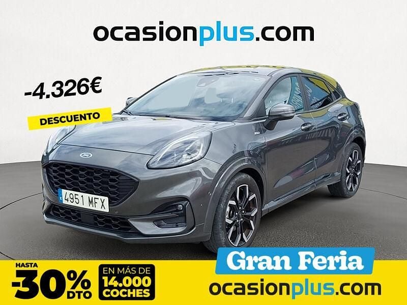 Gris Usado 2023 Ford Puma ST-Line X SUV | 18.500 € (Precio justo) - Imagen 1/4