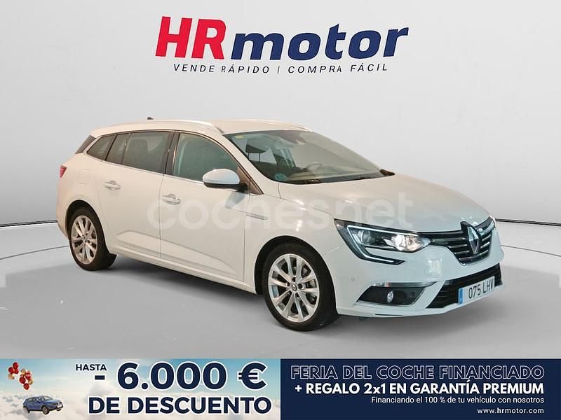 Blanco Usado 2020 Renault Mégane GrandTour Zen Familiar | 16.990 € (Un poco caro) - Imagen 1/4