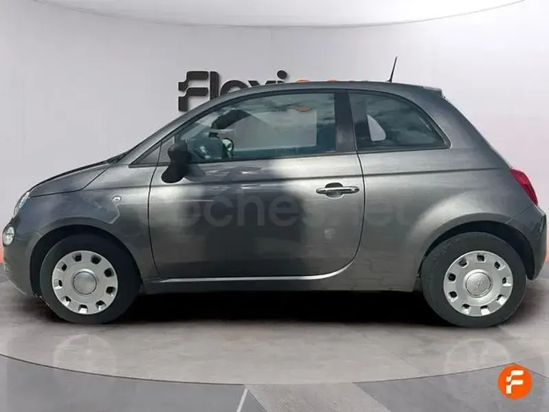 Usado Fiat 500C 70 CV (51 kW) 2022 Gris / plata Descapotable