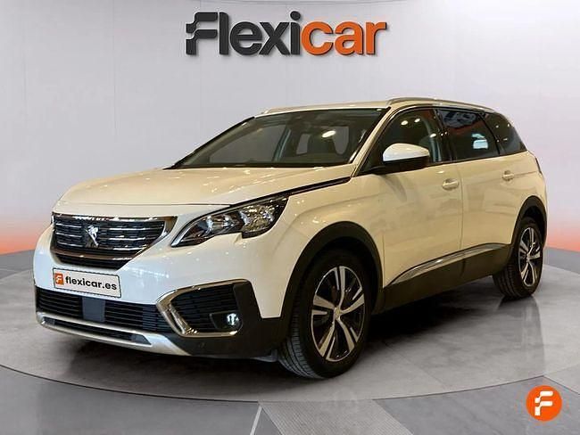 Usado Peugeot 5008 Active 130 CV (95 kW) 2018 Blanco Monovolumen